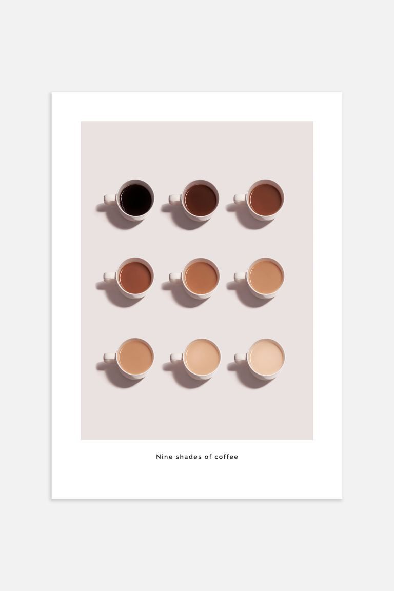 Shades Of Coffee Poster | H&M (UK, MY, IN, SG, PH, TW, HK)