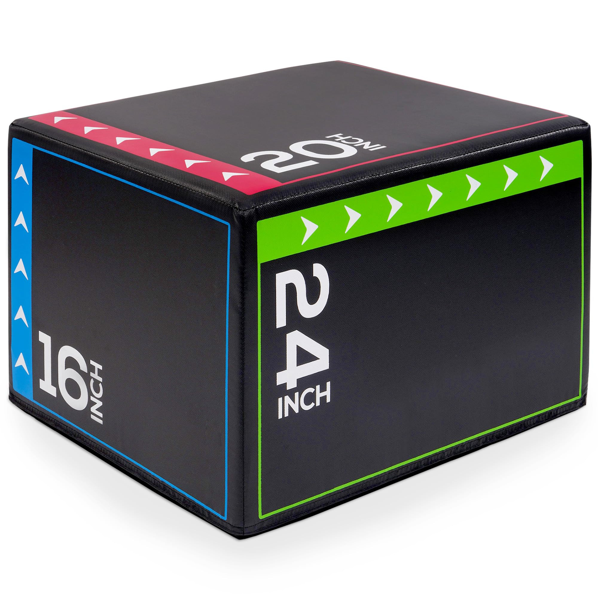 BalanceFrom 3-in-1 Foam Plyometric Jump Box for Home Gym with Multiple Height Options – Versati... | Amazon (US)