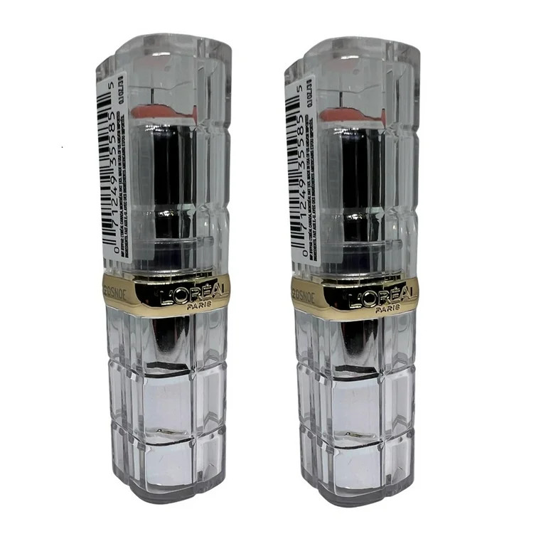 Pack of 2 L'Oreal Paris Colour Riche Shine Lipstick, Shining Peach # 910 | Walmart (US)