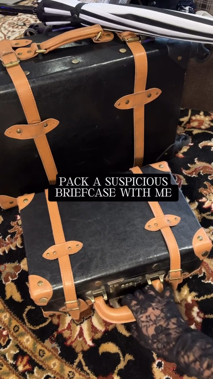 If you’re gonna carry a suspicious trunk, you’re gonna need these things. 

Comment “🤫” to receive a link to shop these mini items! 

#LTK  #suspiciousbriefcase