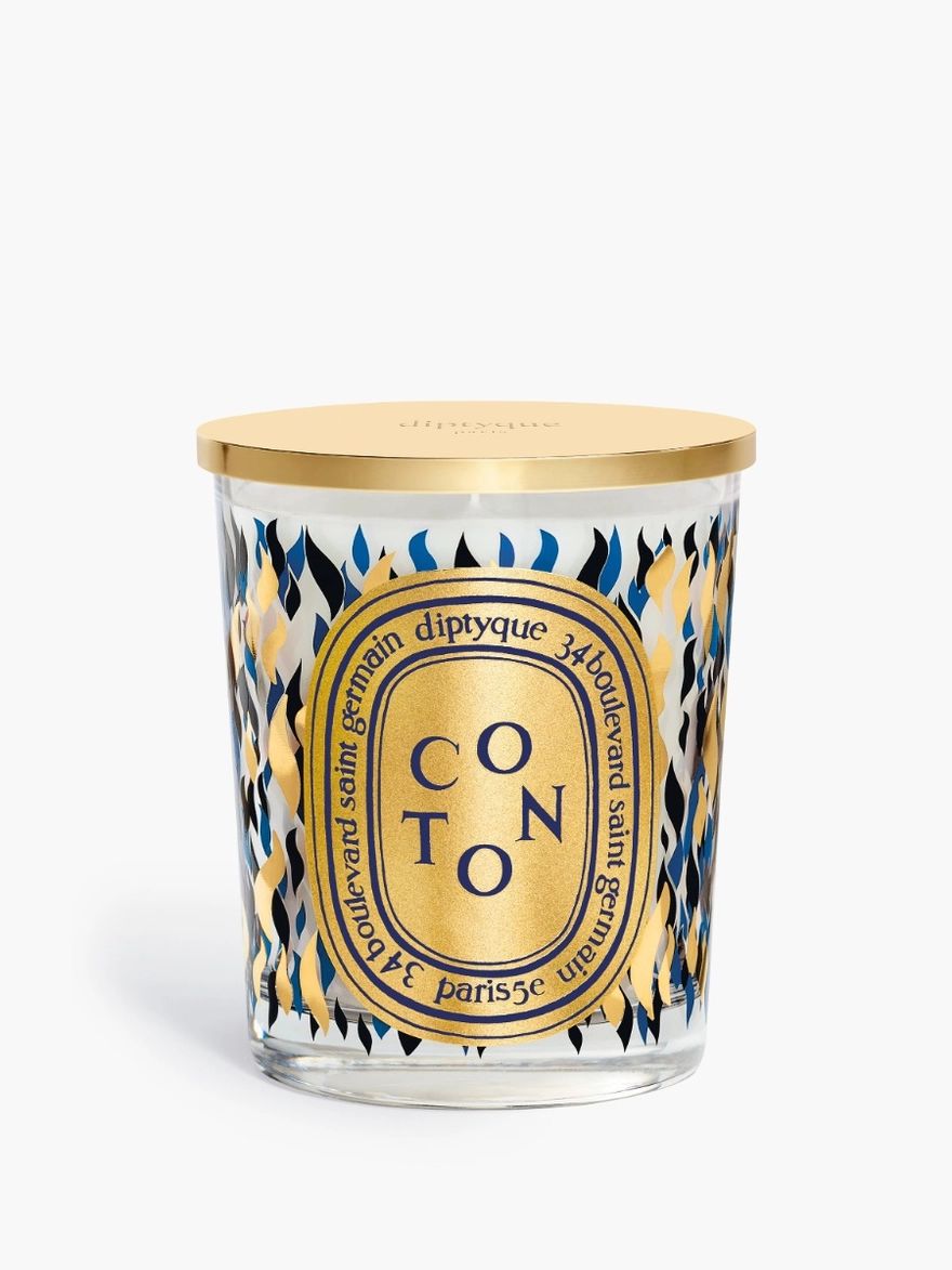 Coton (Cotton) - Classic candle with Golden Lid Classic | Diptyque Paris | diptyque (US)