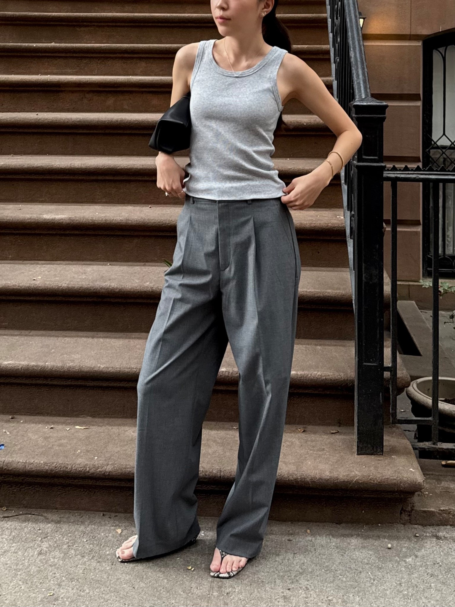 monochrome gray outfit 🩶

#LTKStyleTip #LTKSeasonal #LTKItBag