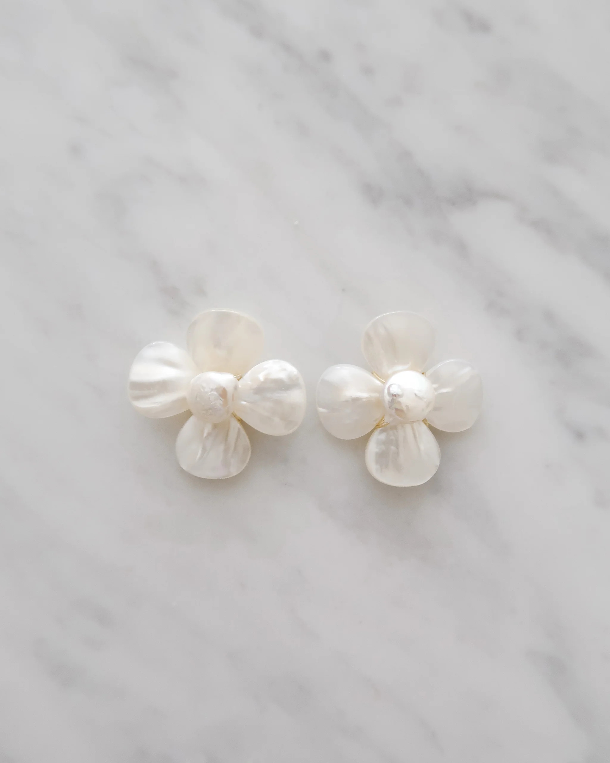 The Katherine Earrings in Freshwater Pearl | SJ Bailey Co.