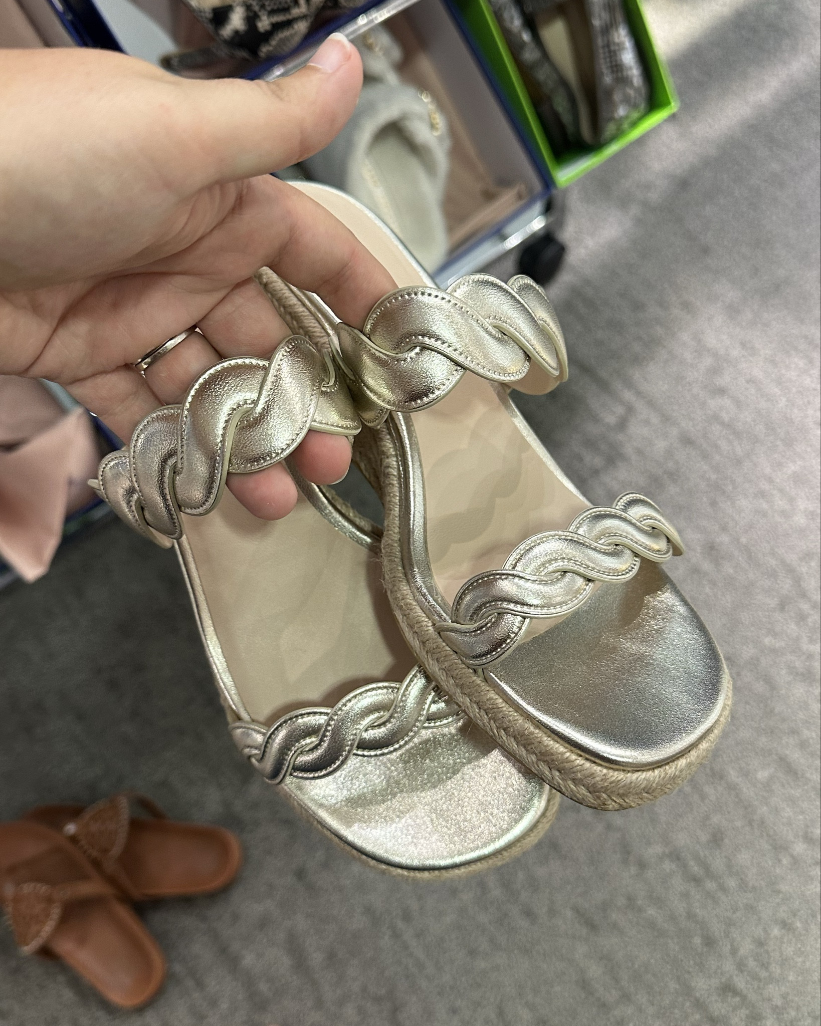 Splurge or save? 
I found this first pair at Belk and on clearance they are $87.99 🫠
I found two dupes on Amazon but I’m not sure, which would you choose?

#LTKmidsize #LTKplussize #LTKshoecrush