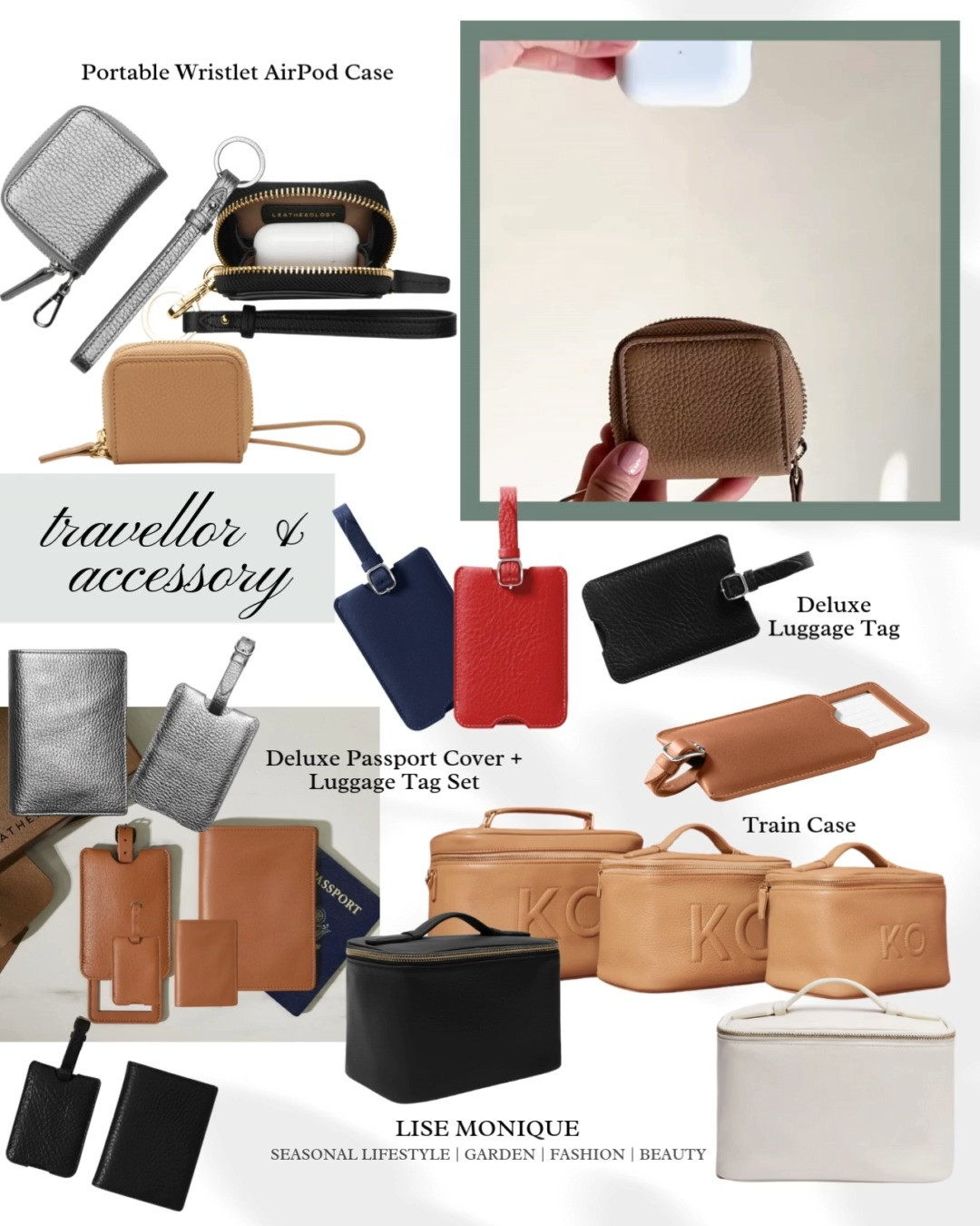 Shop the Collection

Traveller & Accessories

All travel essential you thought you needed to keep you organized for all your travelling. 😊

#travelessentials #travel #travelgram #travelaccessories #wanderlust #travelinstyle #passportcover #travelblogger #instatravel #travelgear #giftideas #giftsforher #personalised #travelbag #traveladdict #adventureawaits #travelessential #traveltips #passportholder #travelling #makeup #gifts #skincare #beauty #design #holiday #travelhacks #travelsmart #traveltheworld #wallet #luggage #iphonecharger #amazonfinds #amazontravel #amazon 

#LTKWatchNow #LTKOver40 #LTKTravel