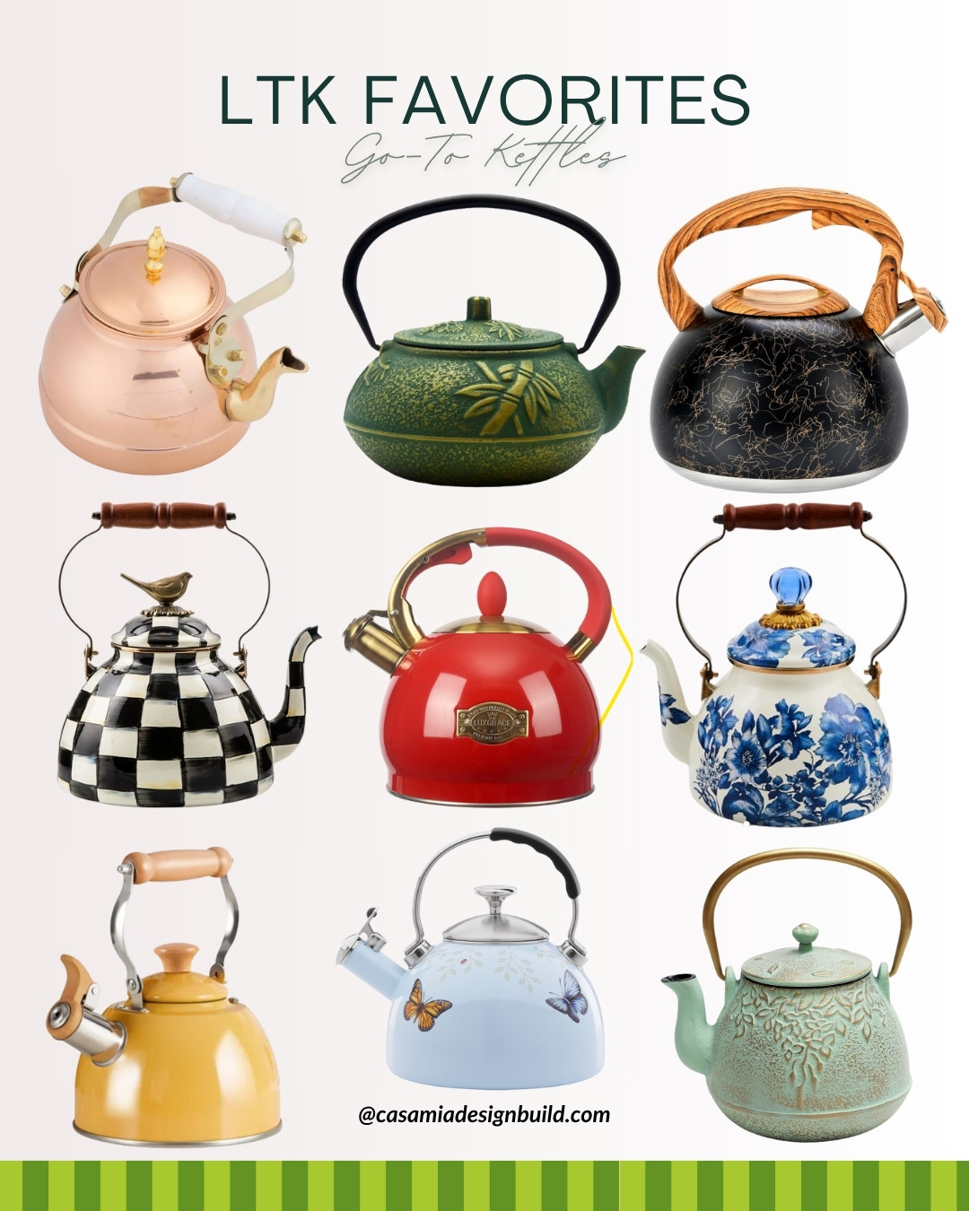 From stovetop classics to modern essentials, these kettles make every sip feel special 

 #LTKGiftGuide #LTKHome #LTKFamily