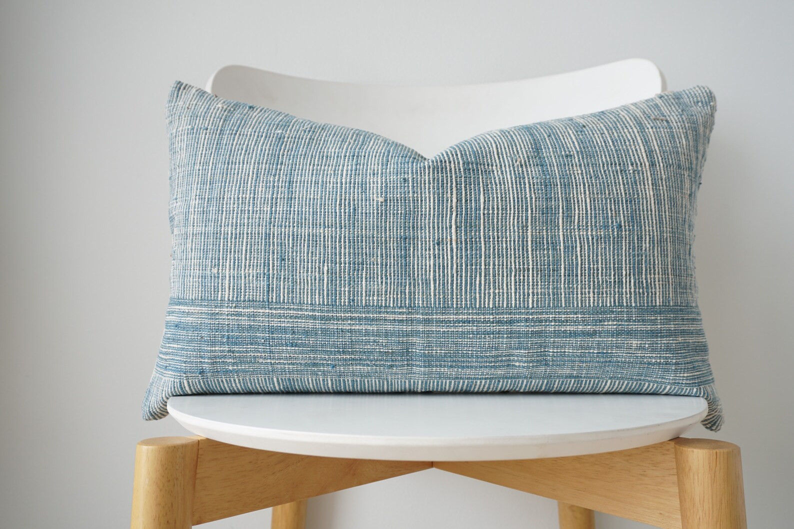 Indigo Tribal Hemp Hand Woven Natural Dye Color Pillow Cover | Etsy | Etsy (US)