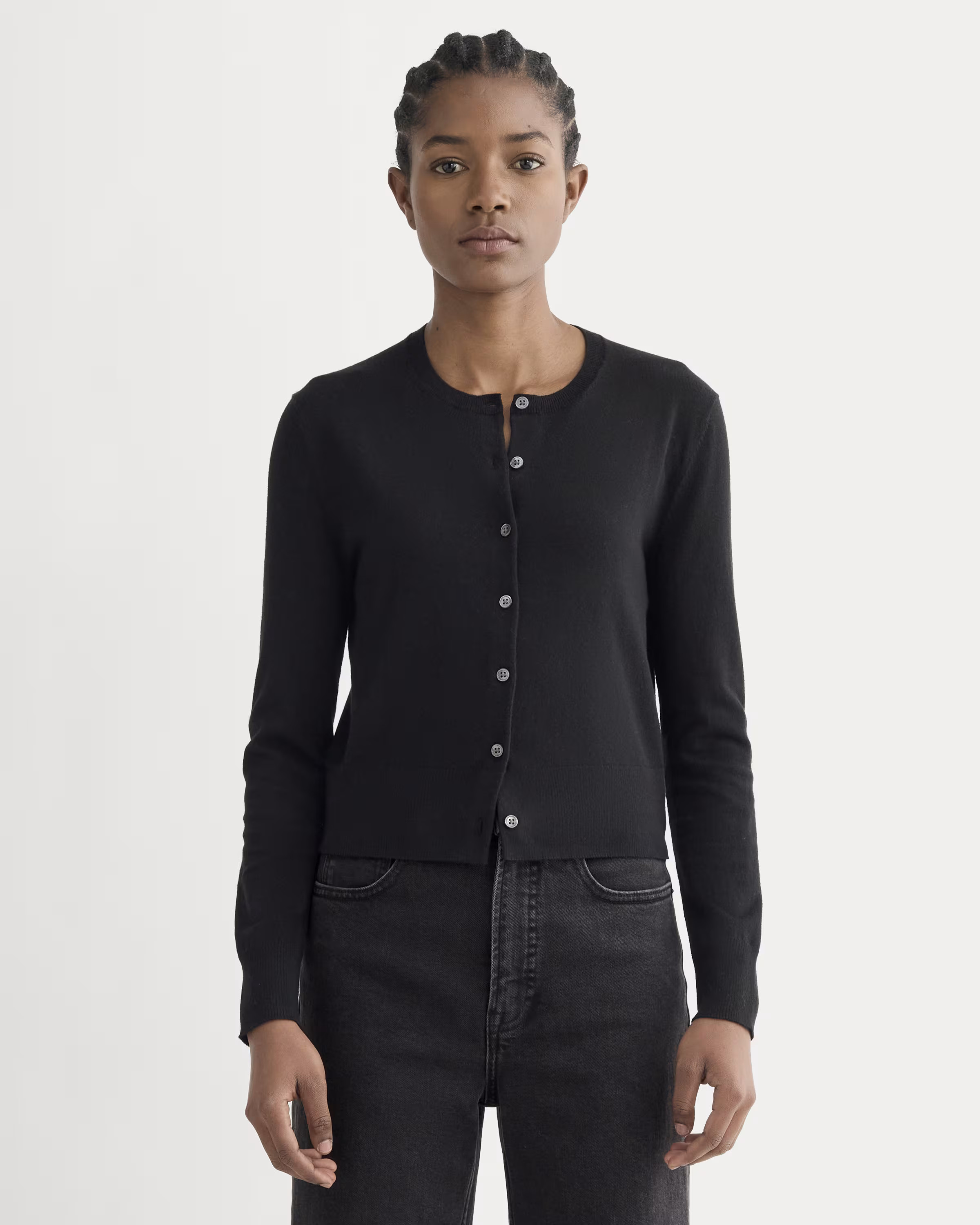 The Cropped Cardigan in Cotton Cashmere | Everlane
