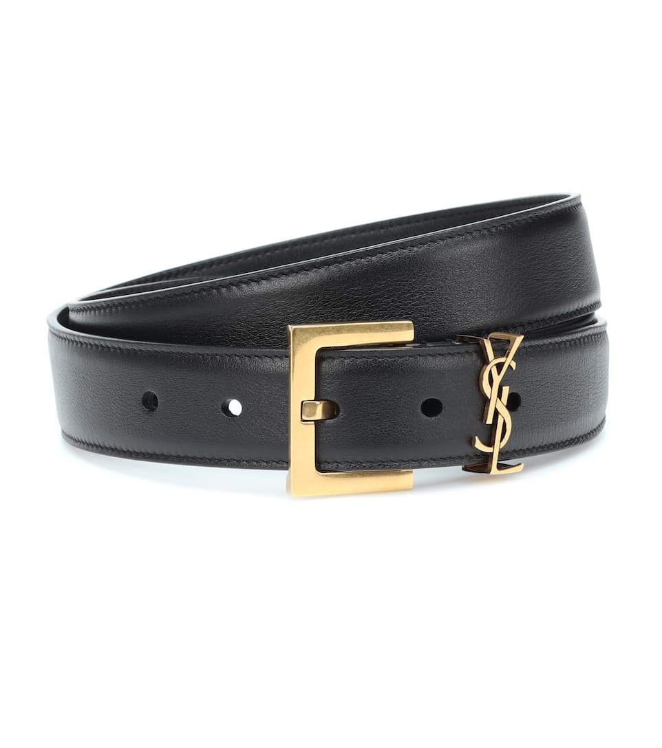 Monogram leather belt | Mytheresa (US/CA)