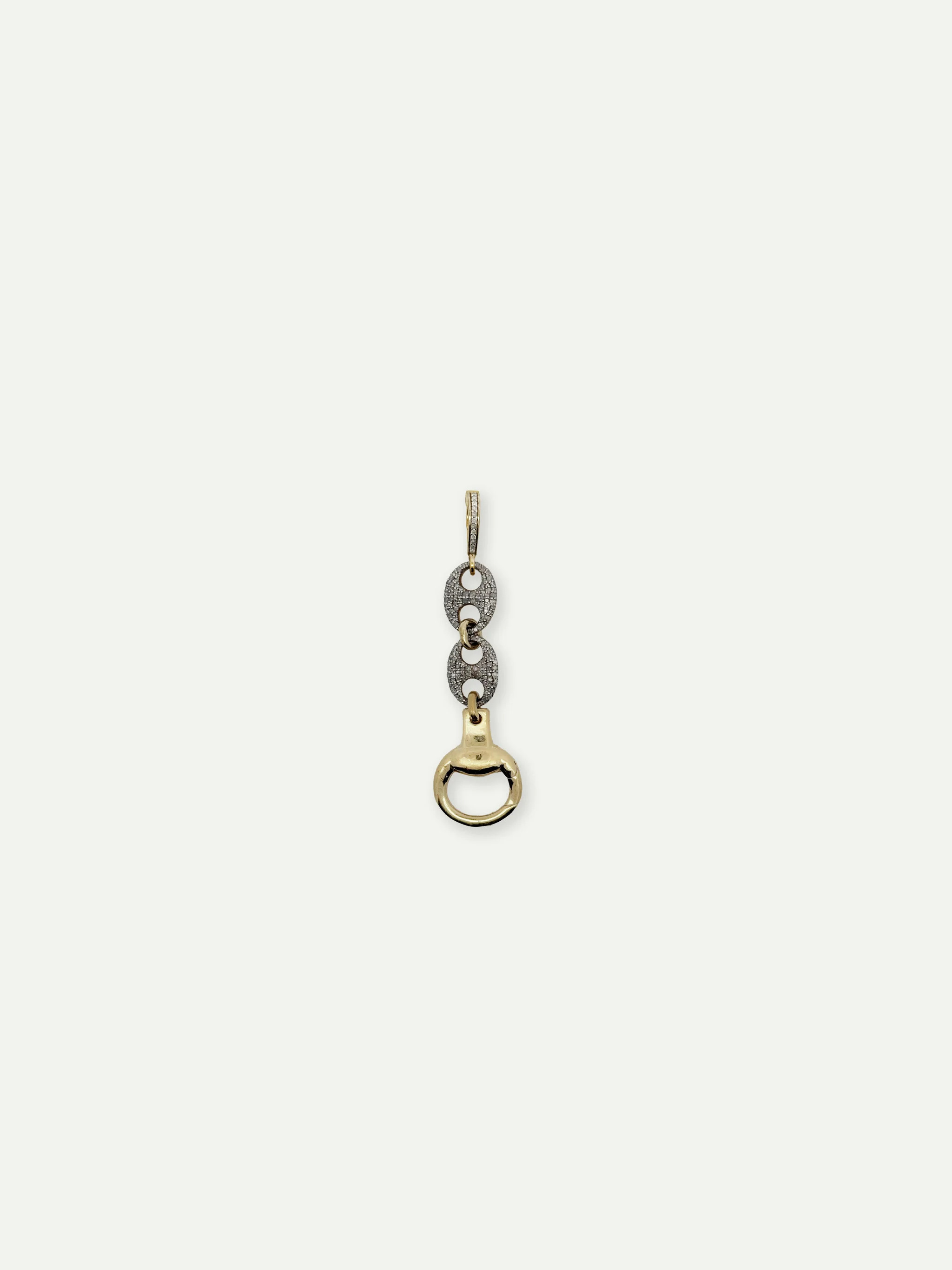 The Woods Fine Jewelry Mariner-Link Extender with Pavé Diamonds - Shop | Shop.com