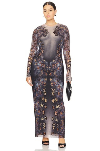 Didi Dress in Nude Leopard | Revolve Clothing (Global)