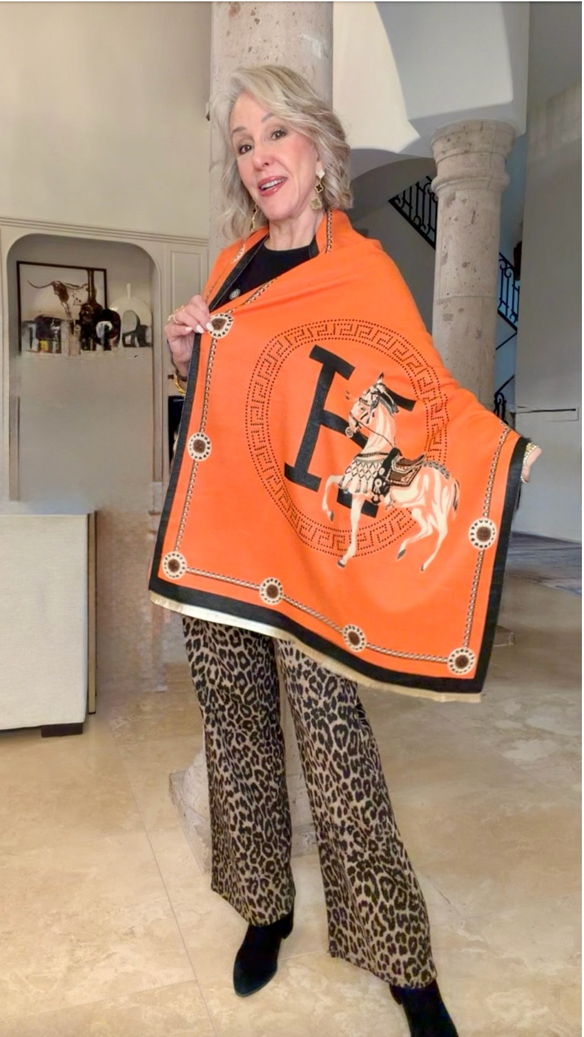 These cashmere pashmina scarf can be worn in spring, summer, autumn and winter. It can be used for shawls and wraps for evening dresses, cape scarf, and cozy blankets. We attach great importance to product quality and hope you receive our comfortable, elegant and fashionable scarves. Perfect layering piece for travel. 

#LTKTravel #LTKWorkwear #LTKOver40