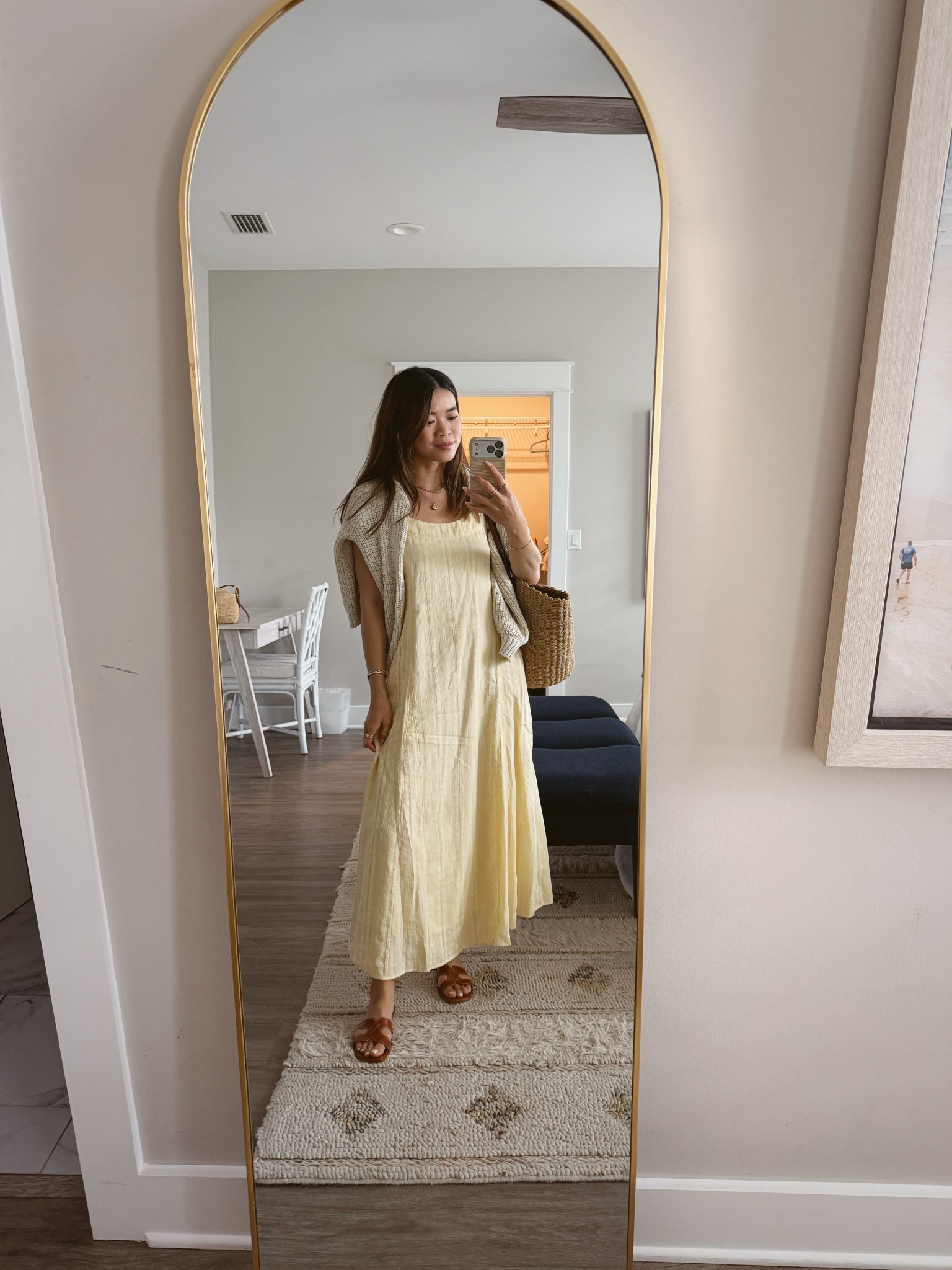 Beach outfit of the day! Dress XS, sweater XS

#LTKSeasonal #LTKootd #LTKPetite