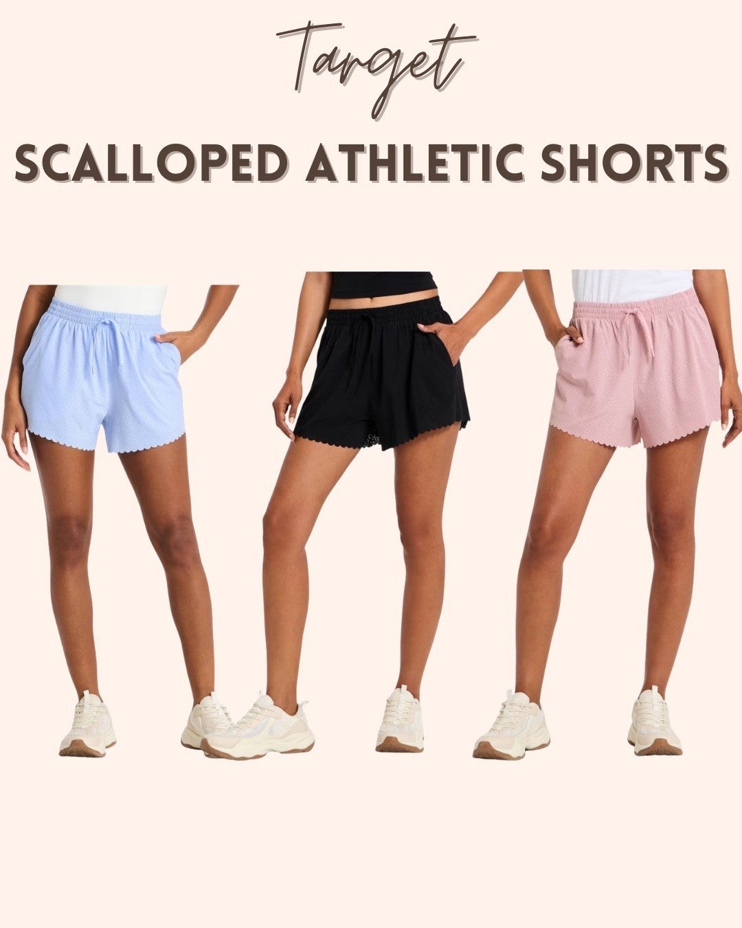 These scalloped athletic shorts are perfect! I want them in every color!

#LTKootd #LTKfitnessgoals #LTKActive