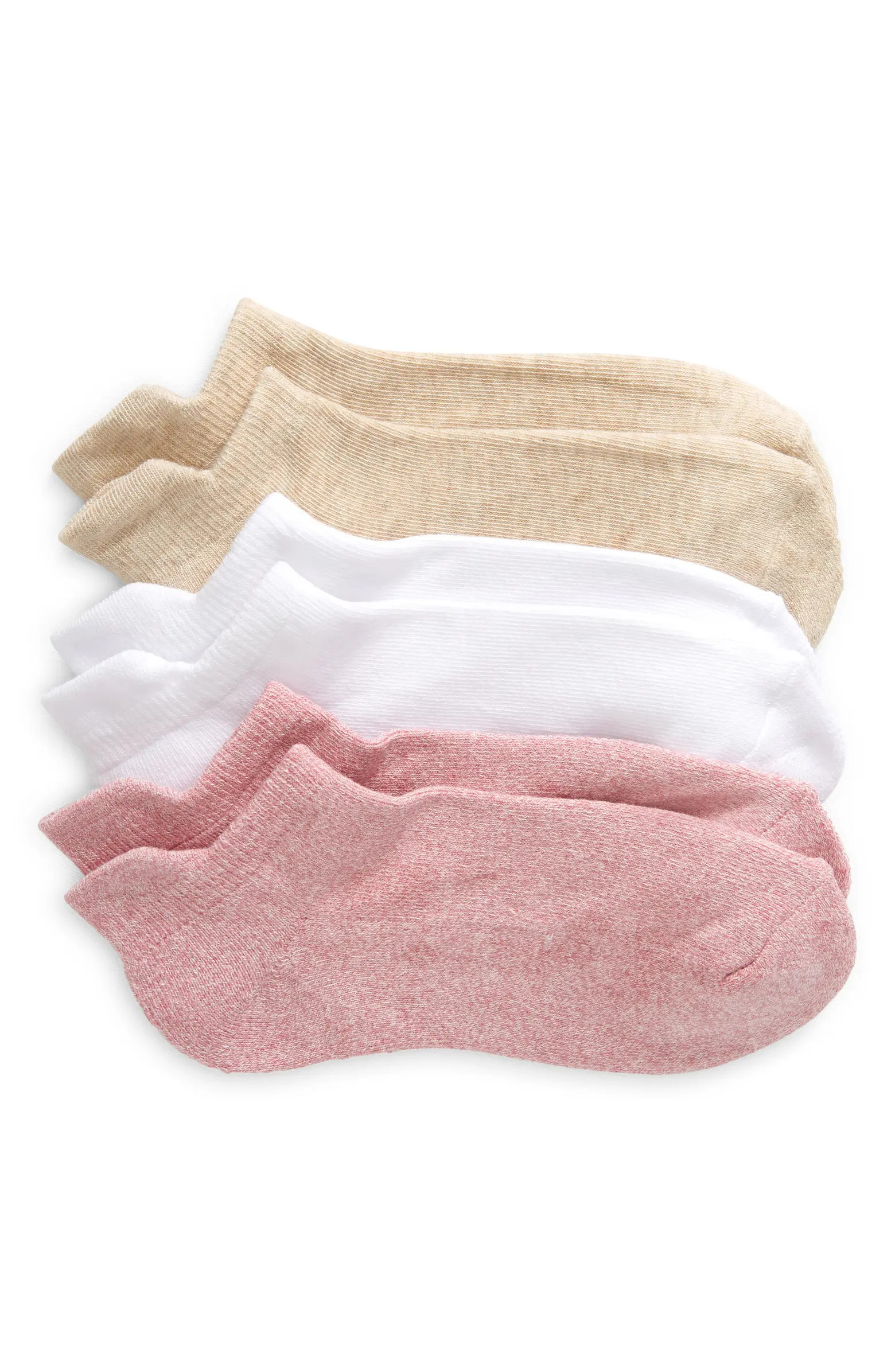 Nordstrom 3-Pack Everyday Tab Ankle Socks | Nordstrom | Nordstrom
