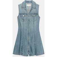 Zara - Trf Denim Pocket Mini Dress - Blue - L - Woman | Zara US