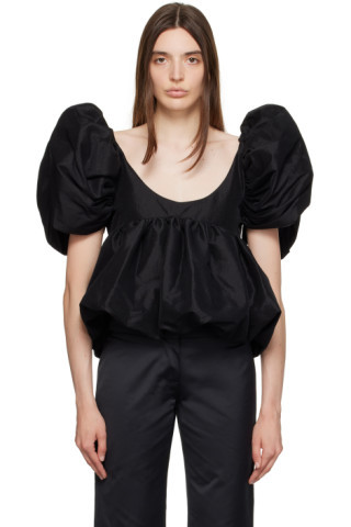 Kika Vargas - SSENSE Exclusive Black Chiara Blouse | SSENSE