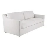 My Texas House Briar 87” Sofa, Cream Fabric | Walmart (US)