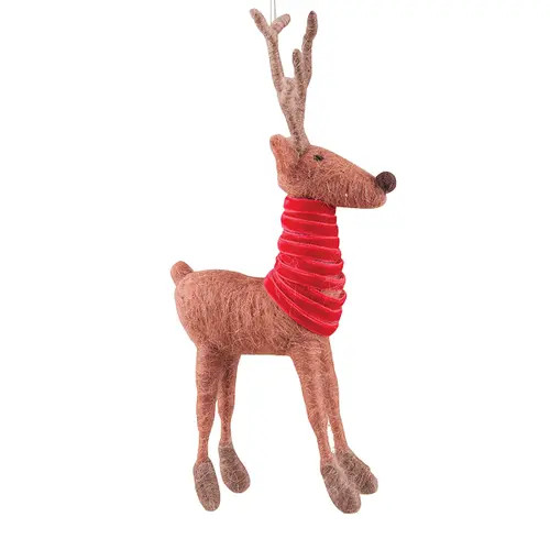 Gallerie II Brown Deer with Red Christmas Xmas Ornament at Nordstrom | Nordstrom