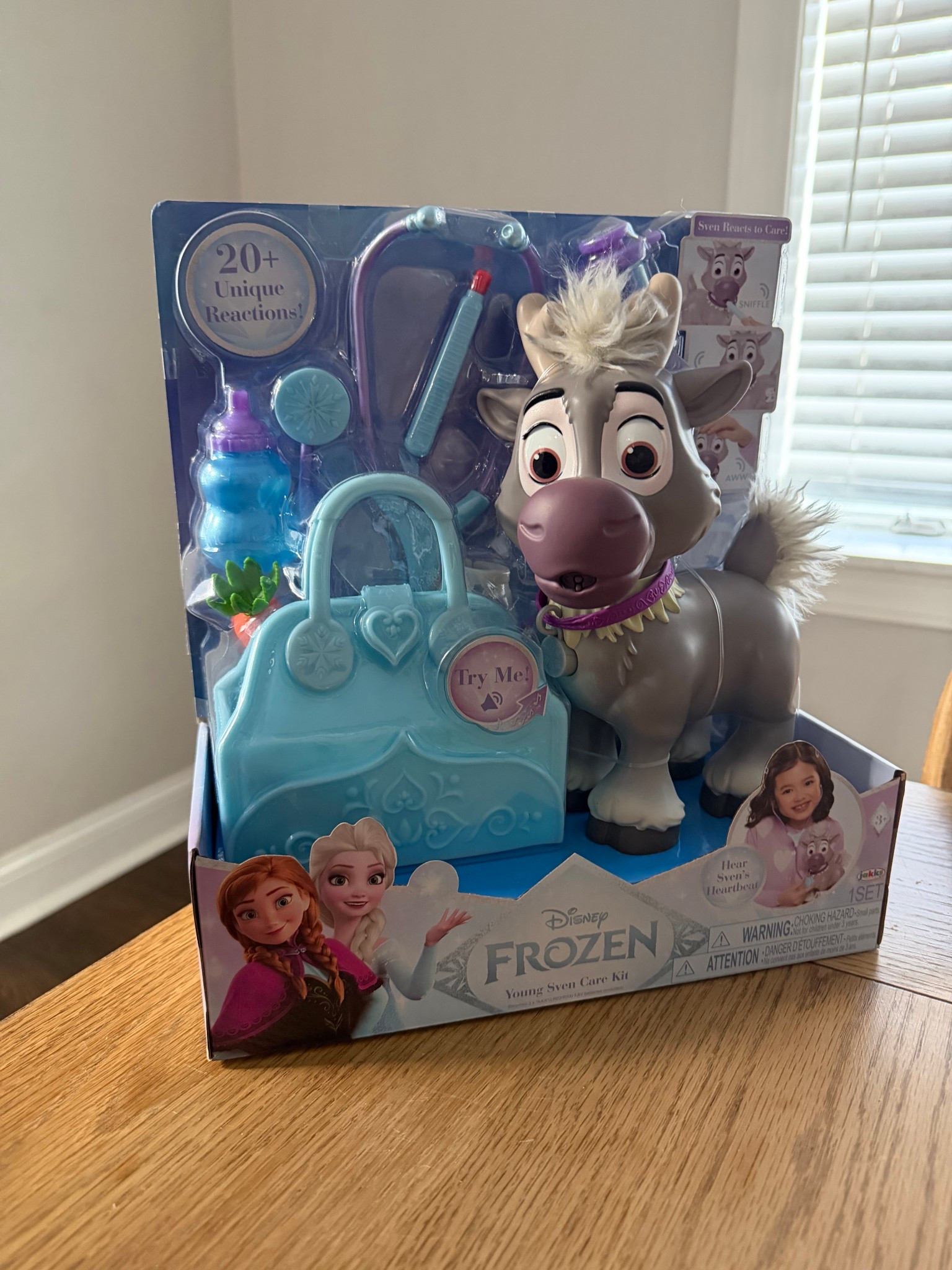 Frozen Sven Care Kit Toy

Frozen fans are obsessed with this one ❄️ The Disney Frozen Sven Care Kit has 20+ sounds and reactions — little ones can listen to his heartbeat, feed him snacks, and give him checkups just like Elsa and Anna would! Such a cute Christmas gift idea for toddlers and preschoolers who love pretend play.

#ltkgiftguide #ltkholiday #disneytoys #frozenfans #ltkkids#LTKGiftGuide #LTKHoliday

#LTKKids