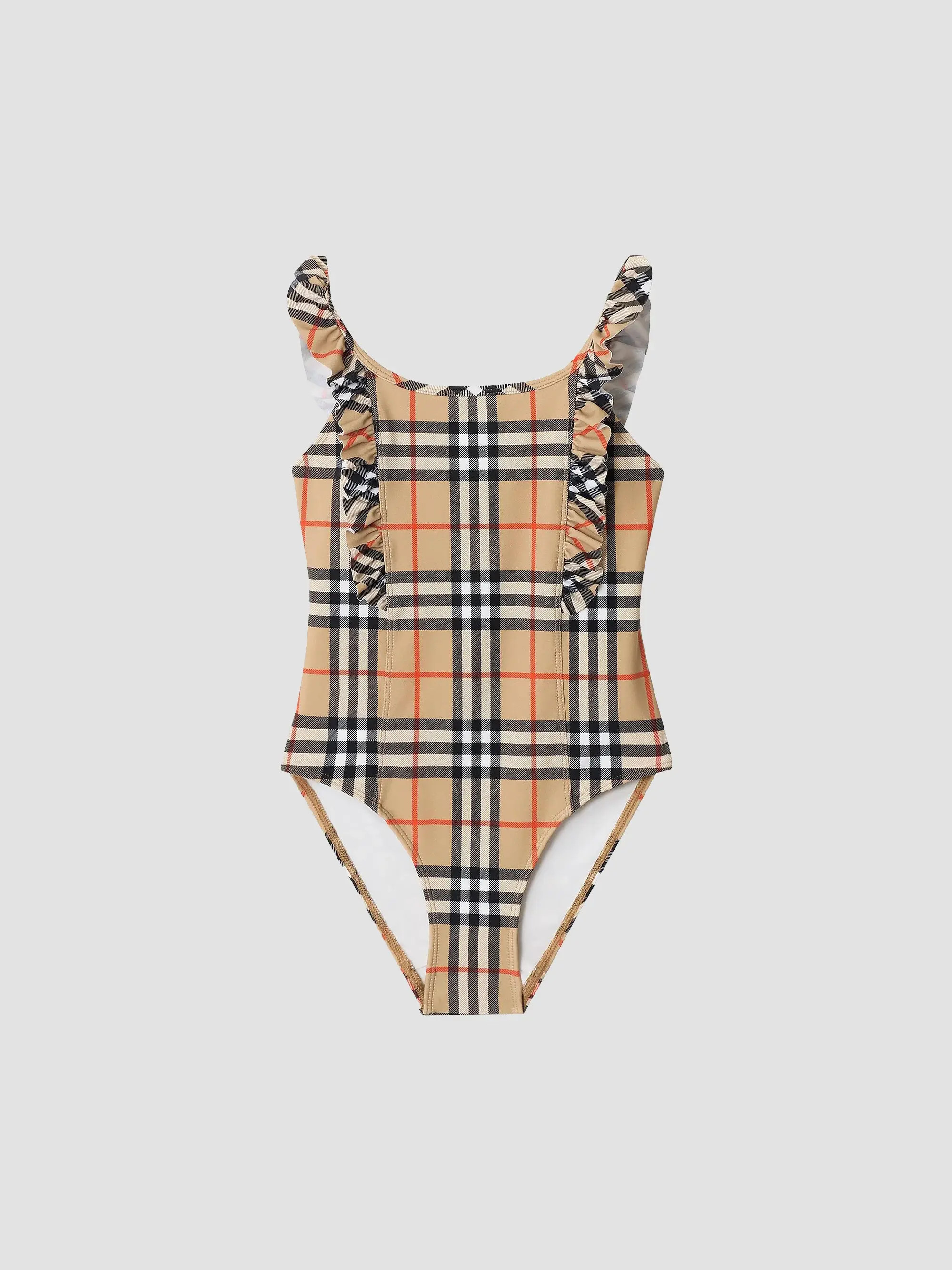 Burberry Baby Girl's, Little Girl's &amp; Girl's Tilly Check One-Piece Swimsuit | Saks Fifth Aven... | Saks Fifth Avenue