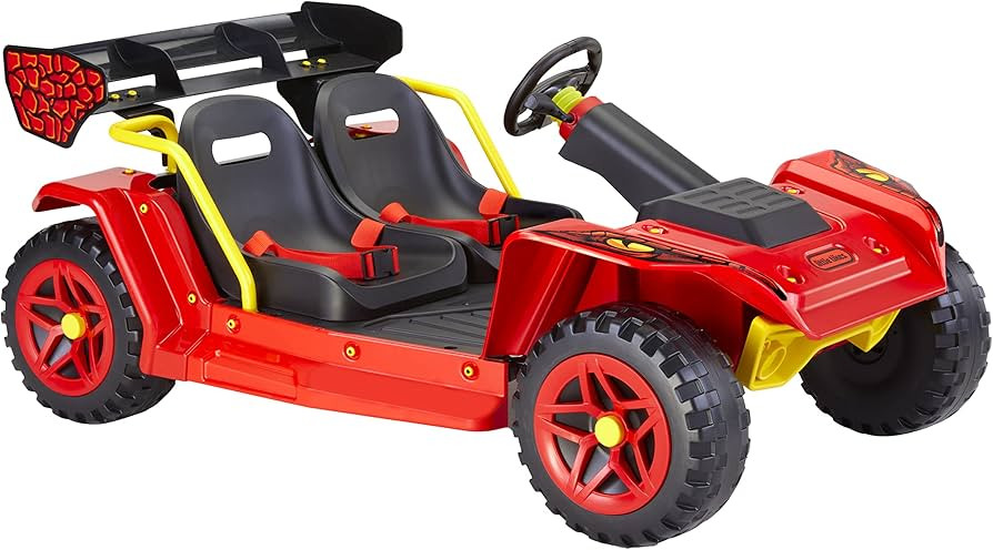 Little Tikes Dino Dune Buggy 12V Electric Powered Ride-On with Portable Rechargeable Battery, Adj... | Amazon (US)