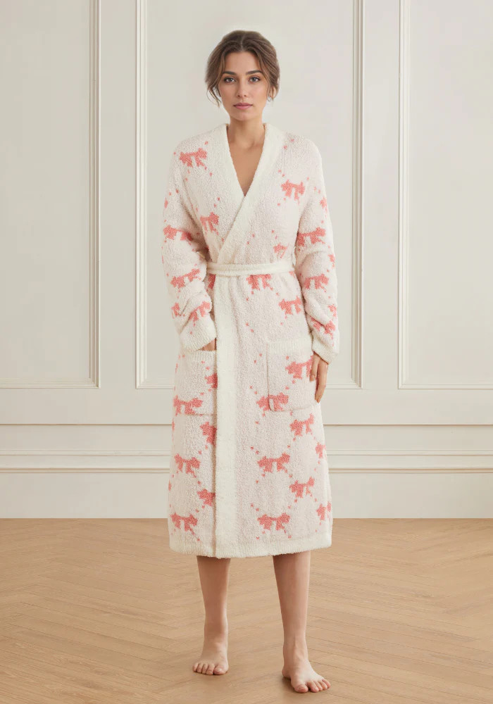 Bow Buttery Robe | The Styled Collection