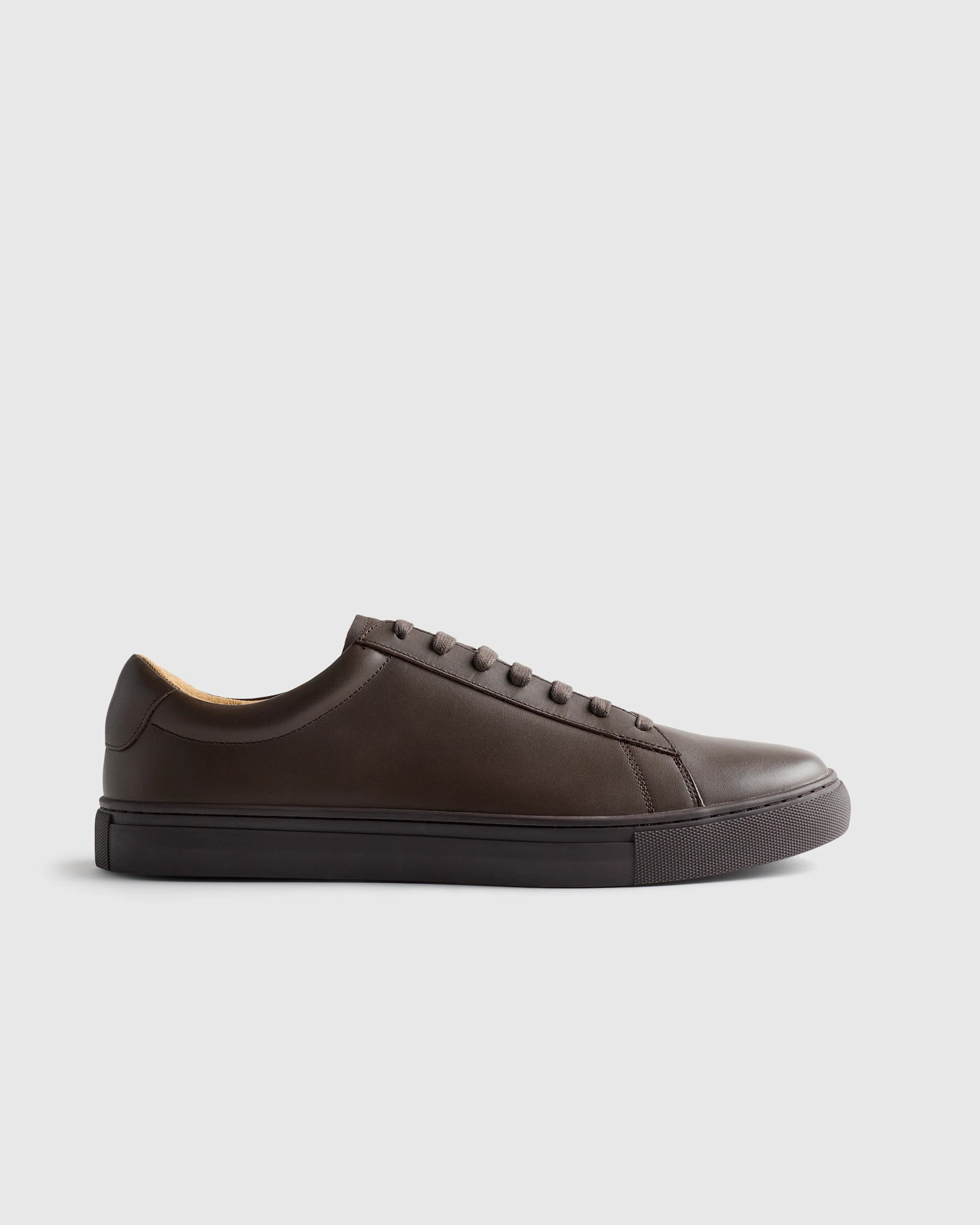 Quince | Men's Italian Leather Everyday Sneaker in Tan, Size 11.5 | Quince