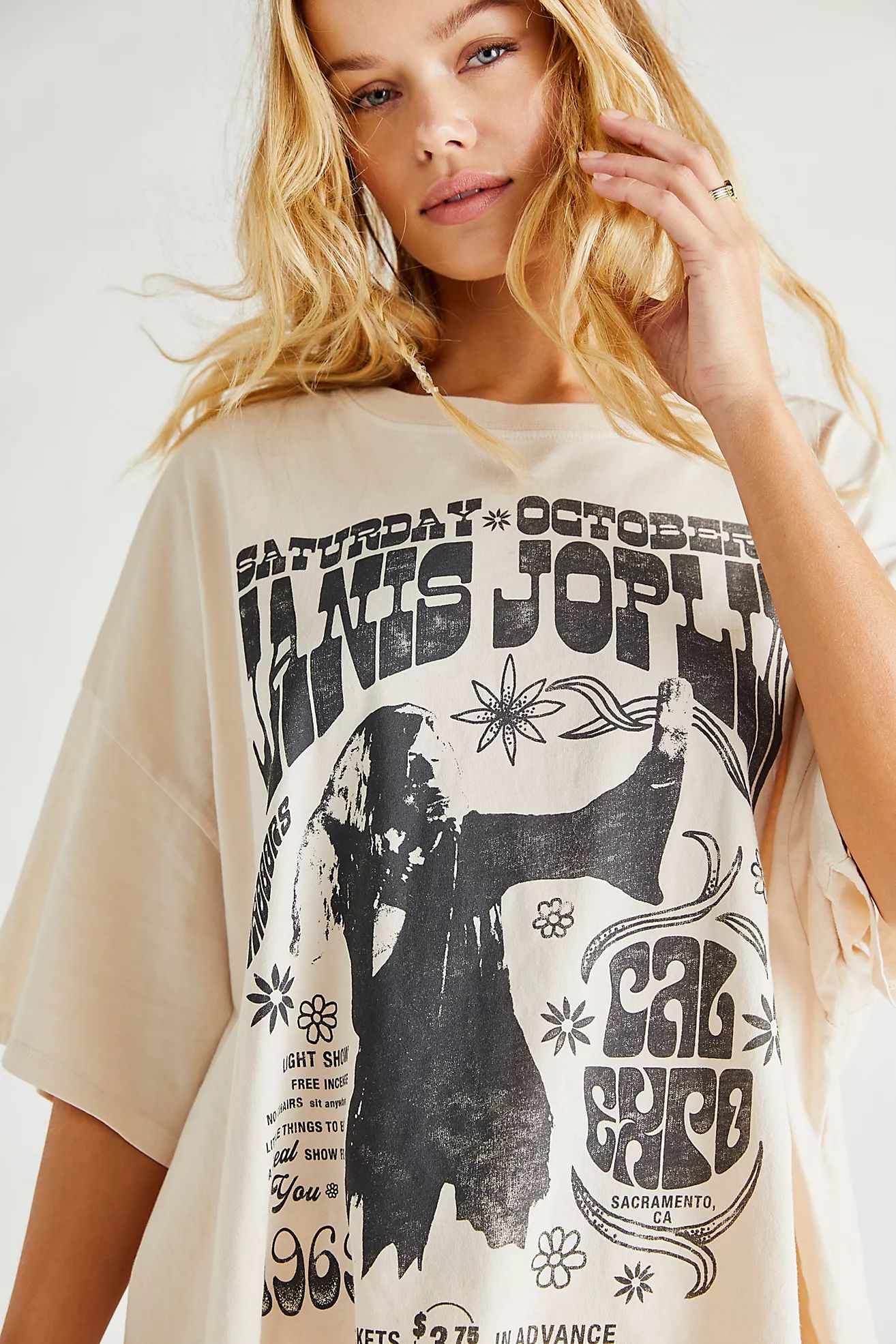 Janis Joplin Poster Tee | Free People (Global - UK&FR Excluded)