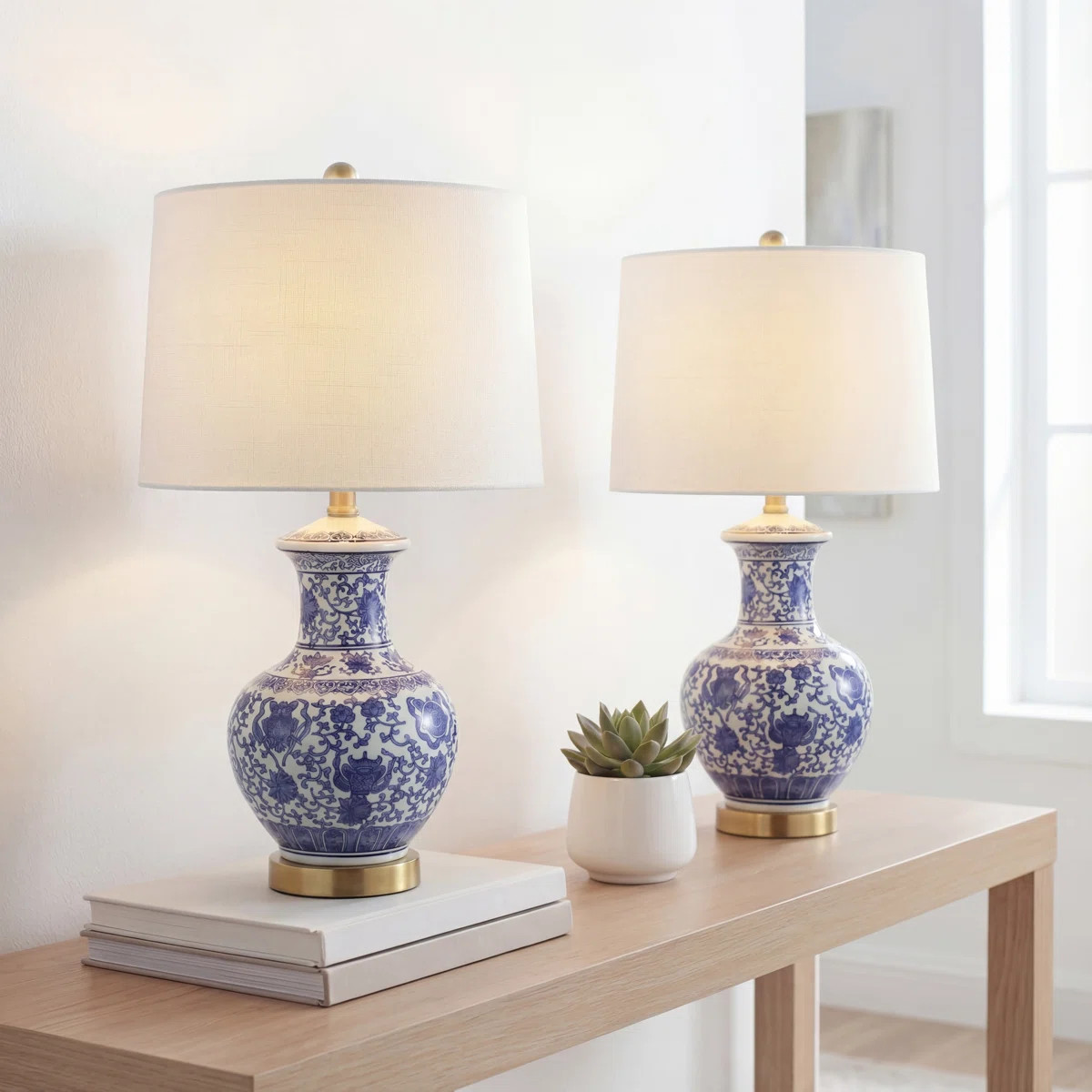 Switzer Metal Table Lamp (Set of 2) | Wayfair North America