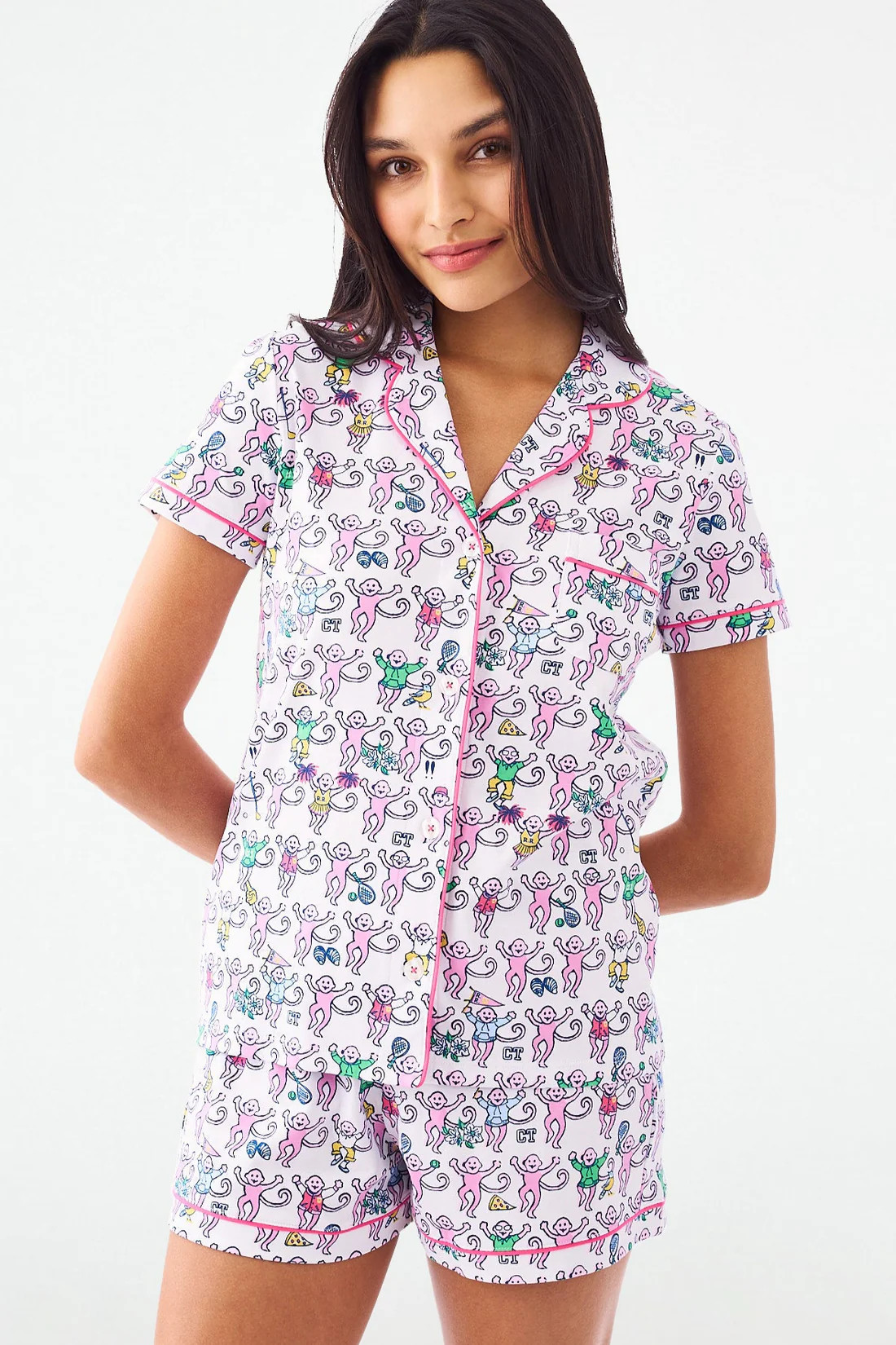 CT Monkey Polo Pajamas | Roller Rabbit