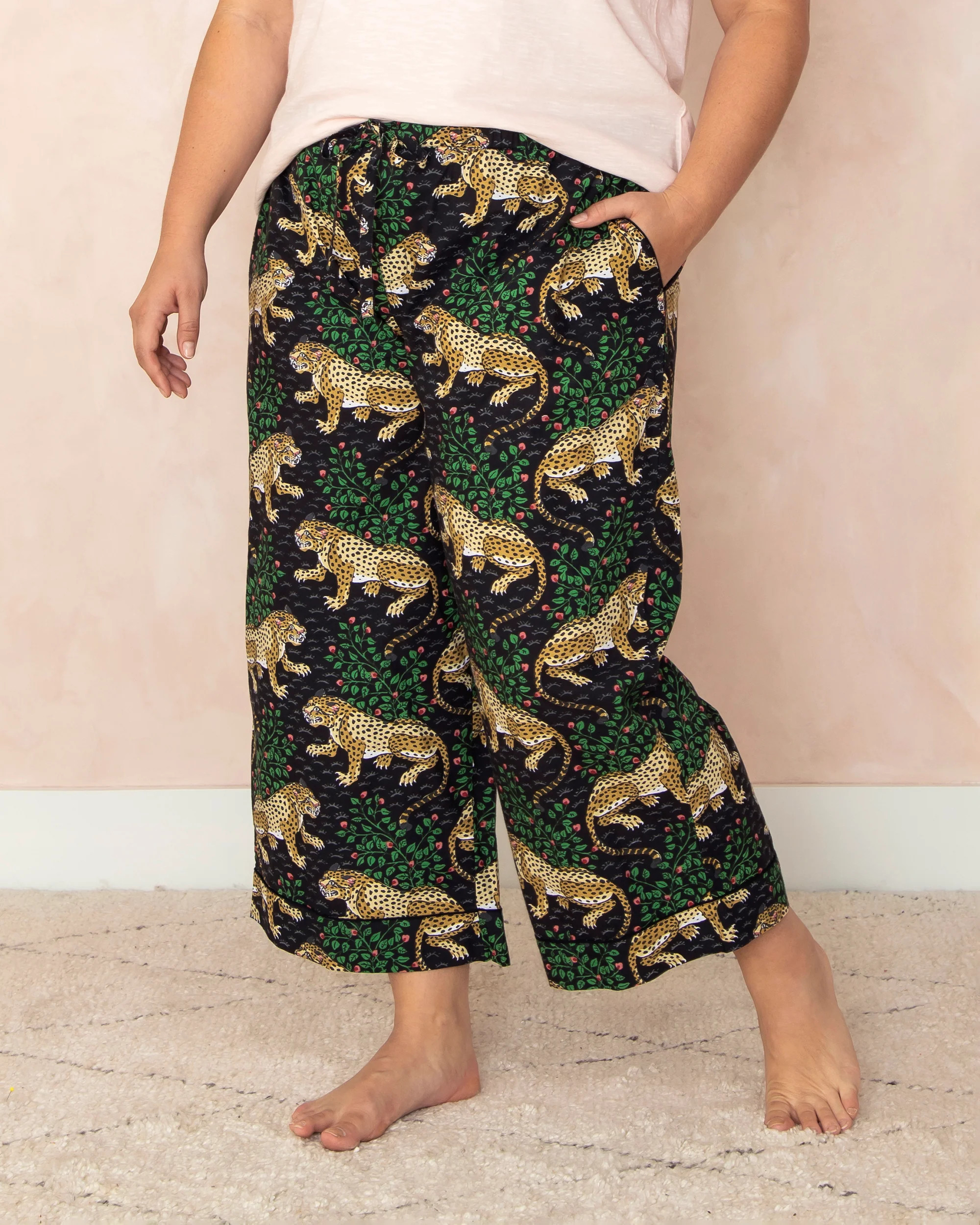 Bagheera - Cropped PJ Pants - Ink - Printfresh | Printfresh