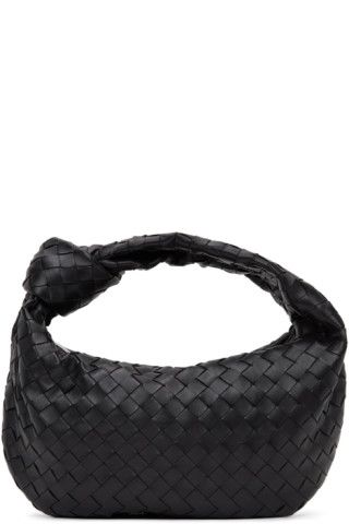 Bottega Veneta - Black Teen Jodie Bag | SSENSE