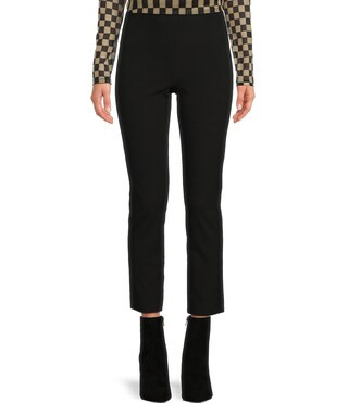 Houston Twill High Rise Slim Leg Pants | Dillard's