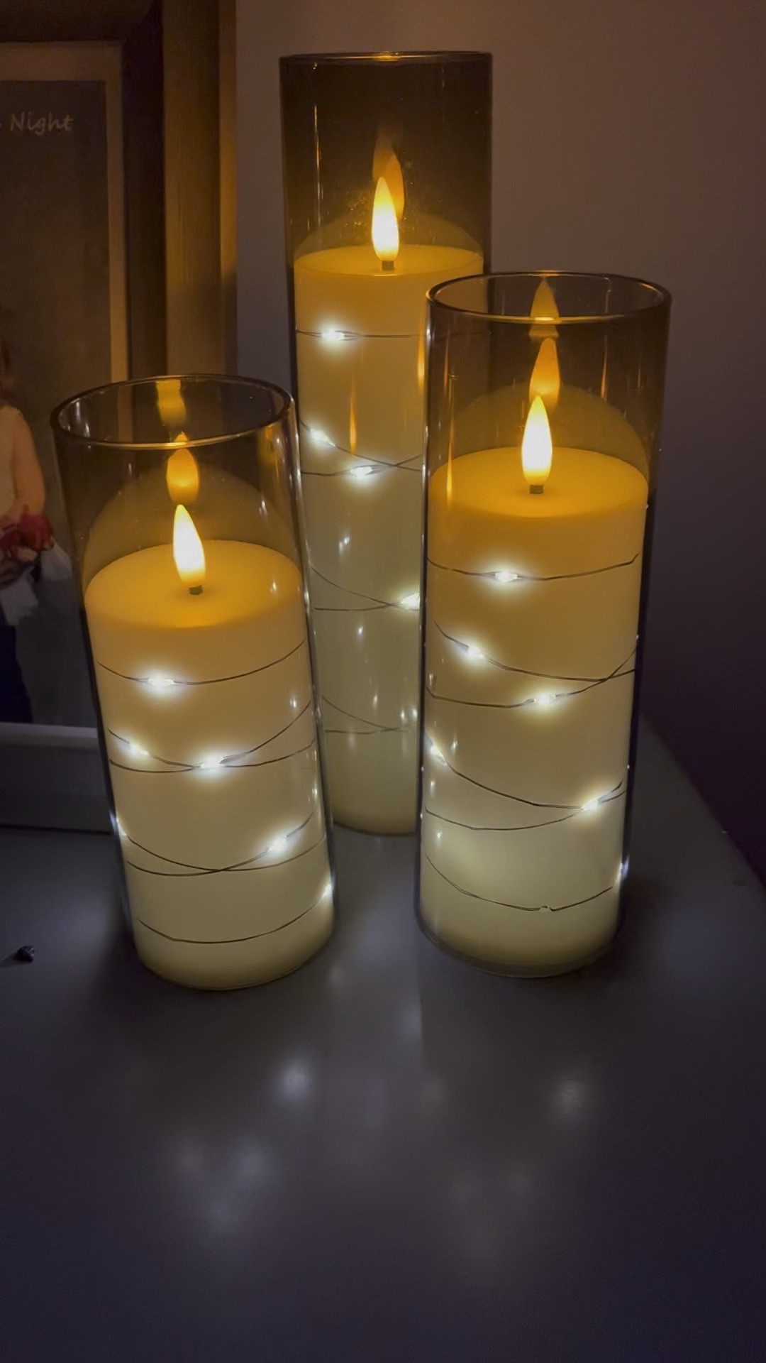 Such a beautiful display!  Comes with a little remote with timers too.  Amazon find! 

#LTKFindsUnder50 #LTKGiftGuide #LTKHome