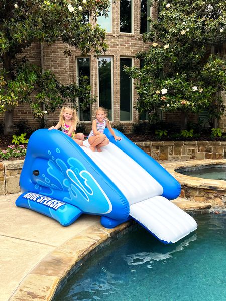 Blowup Waterslide. Amazon summer finds. Amazon pool fun. Summer finds 

#LTKparties #LTKhome #LTKfamily