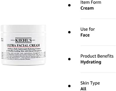 Kiehl's Since 1851 Ultra Facial Cream 125 ml Jar | Amazon (US)