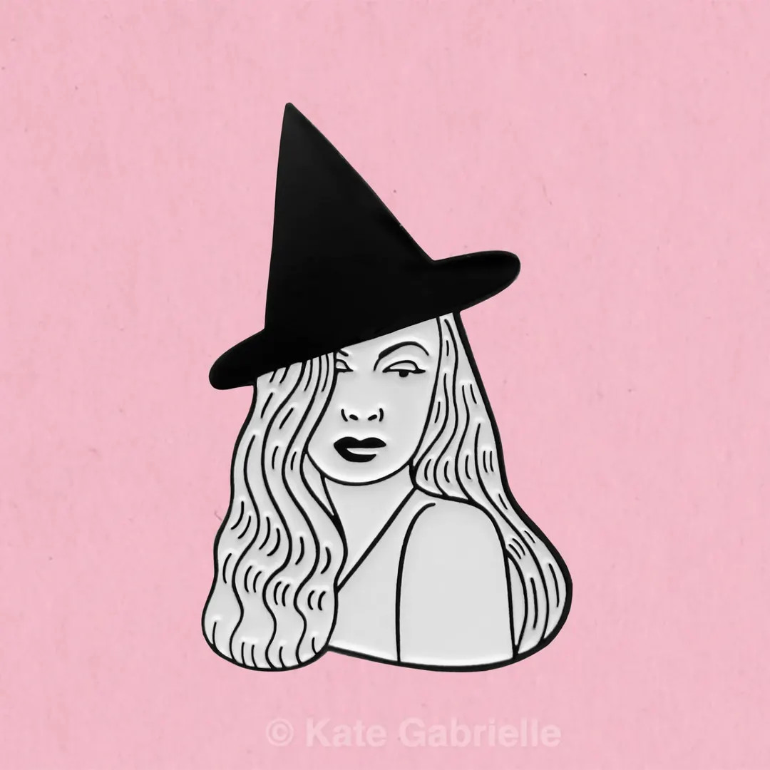 Veronica Lake / I Married a Witch Classic Movie Enamel Lapel Pin - Etsy | Etsy (US)