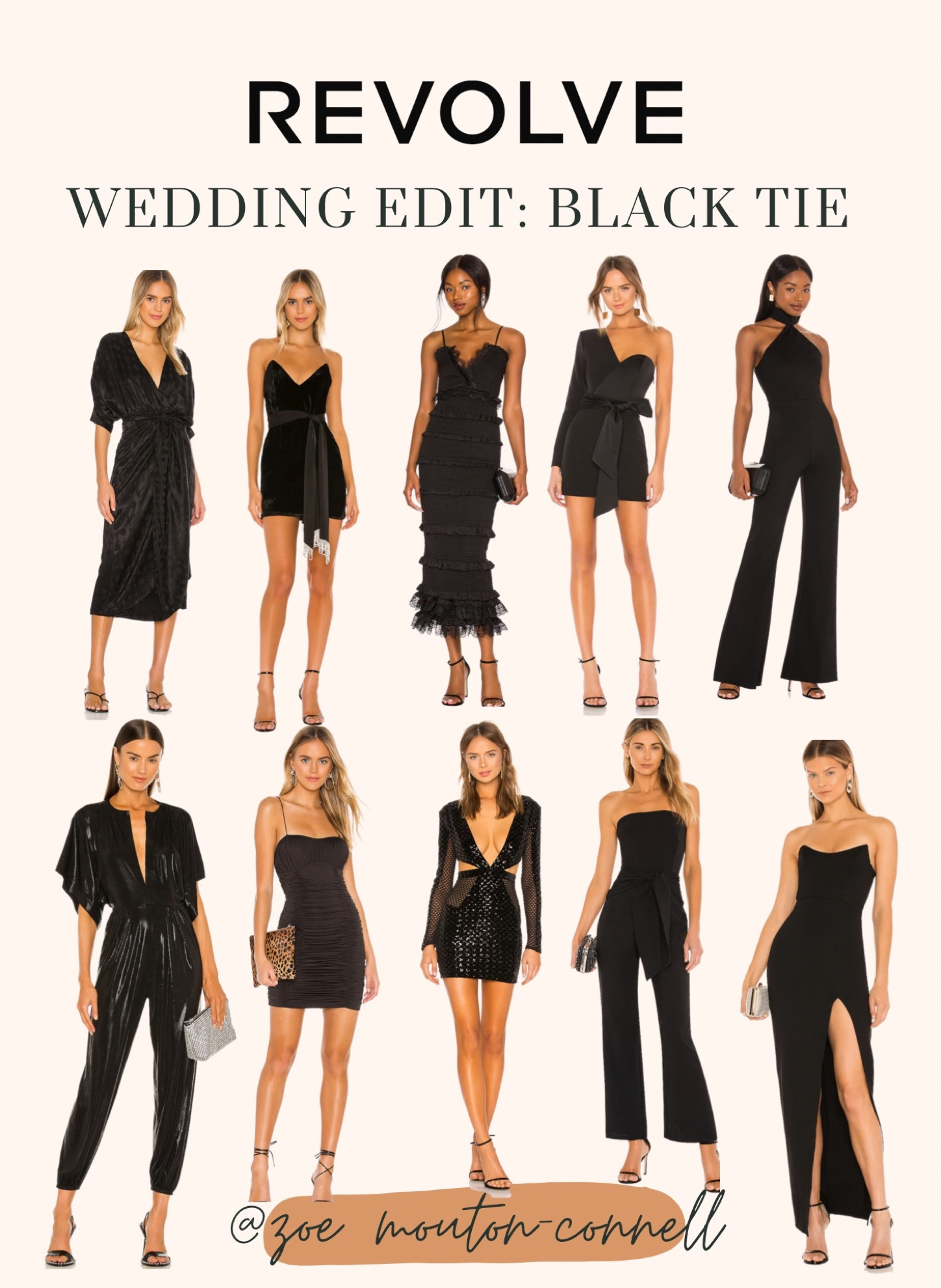 REVOLVE black tie wedding and formal event guest dresses and jumpsuits! 

#LTKstyletip #LTKwedding #LTKSeasonal