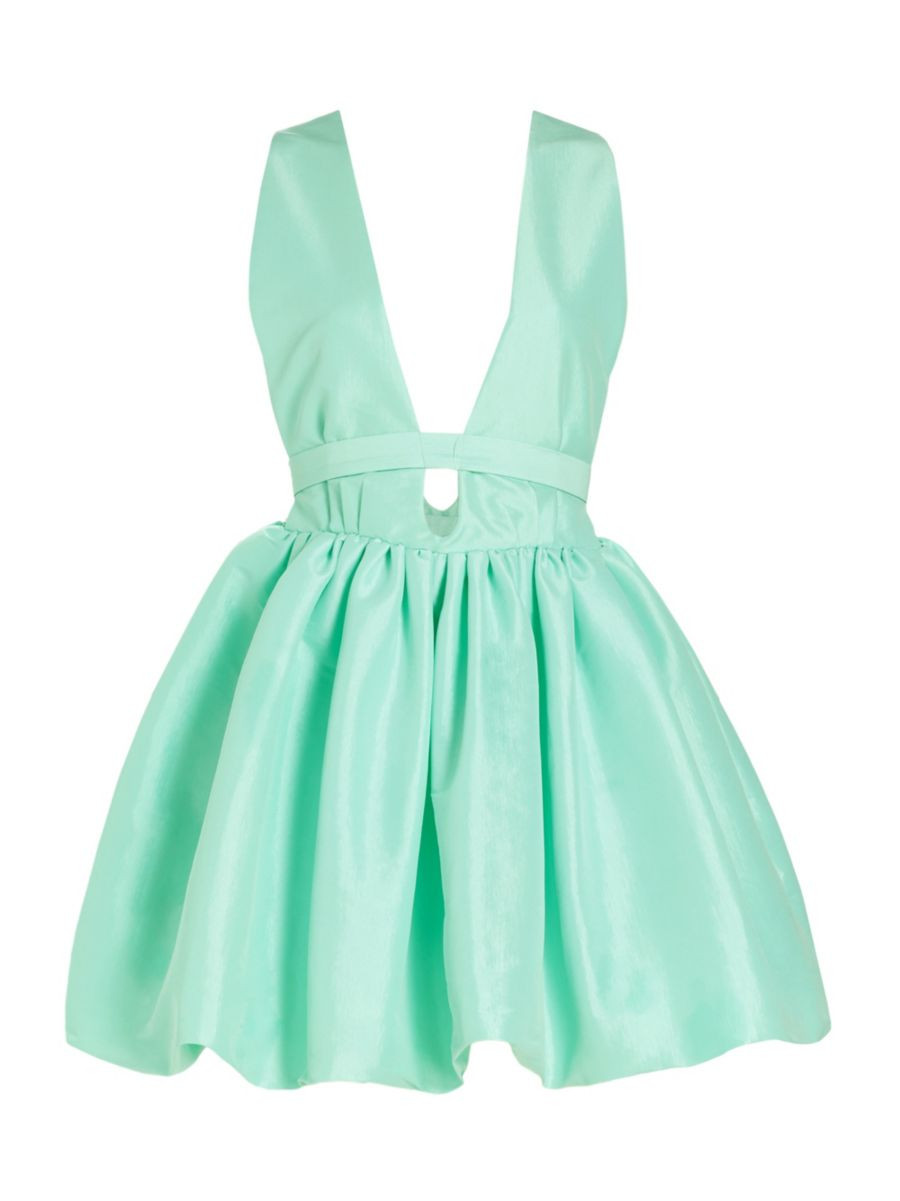 Hilma Plunging Minidress | Saks Fifth Avenue