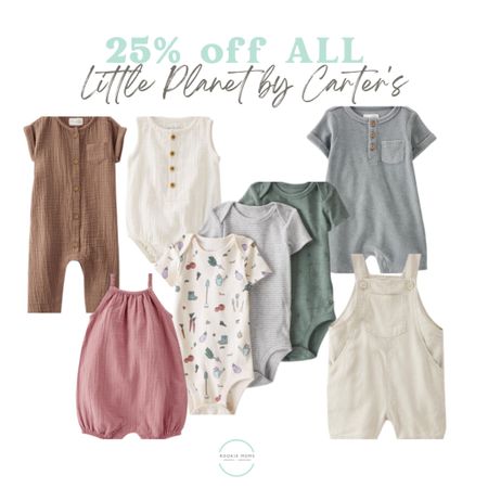 Happy Earth Day!! 25% off all little planet by Carter’s 🌎 These are made with recycled materials and organic cotton and are meant to be heirloom styles that can be passed down 🤍


#LTKsalealert #LTKbaby