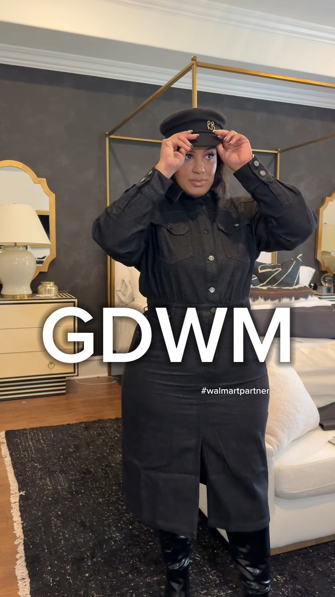 #walmartpartner Using some of my favorite black led brands from @walmart to get ready for the day #BlackAndUnlimited 

#LTKFindsUnder50 #LTKBeauty #LTKPlusSize