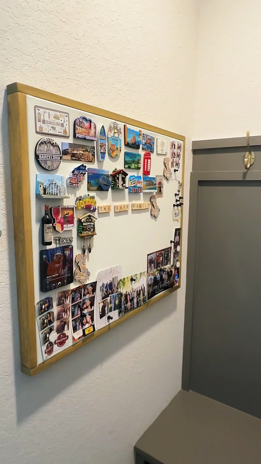 I just love it so much!! This magnetic board is perfect to put all your travel magnets and family photos!! #etsy #homedecor

#LTKmomlife #LTKHome