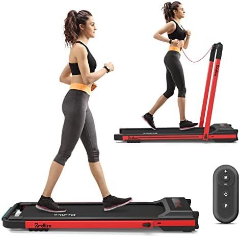 REDLIRO Under Desk Treadmill 2 in 1 Walking Machine, Portable, Folding, Electric, Motorized, Walking | Amazon (US)