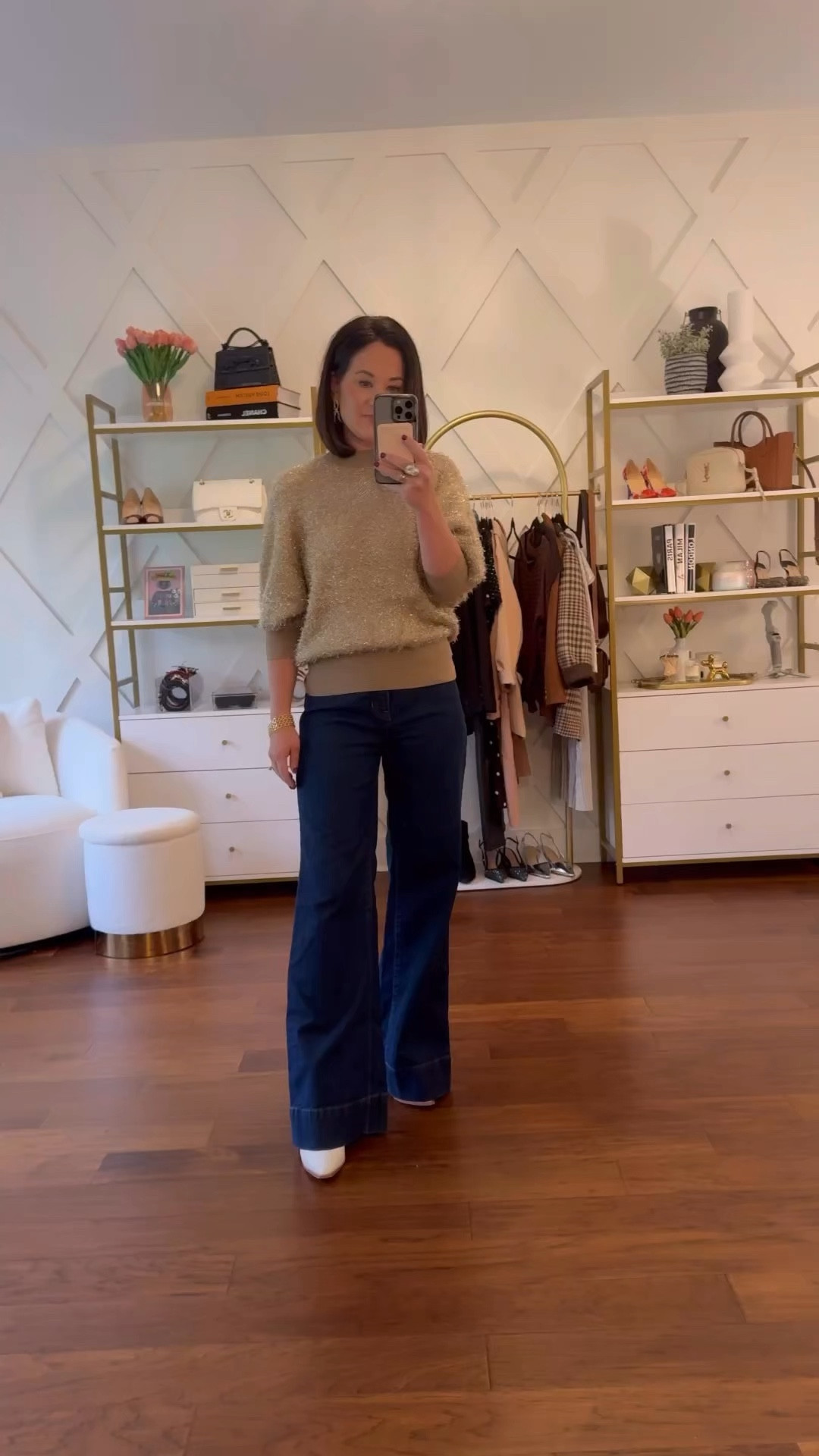 This top
Is so good and 30% off right now! Fall outfit ideas - casual
Holiday look 

#LTKHoliday #LTKCyberWeek #LTKOver40