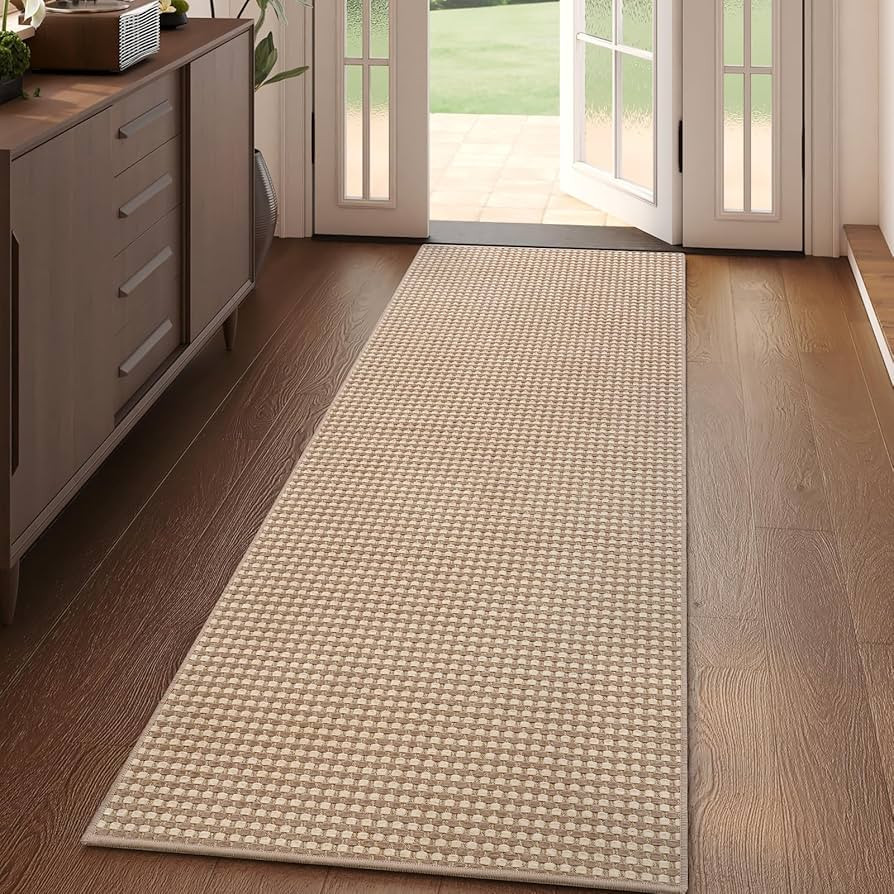 Boho 2x5 ft Hallway Runners Rug Woven Washable Long Kitchen Runner Mat Rugs Non Slip, Soft Entryw... | Amazon (US)