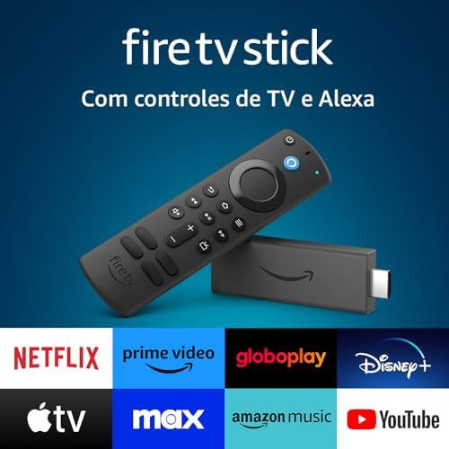 Fire TV Stick | Streaming em Full HD com Alexa | Com Controle Remoto por Voz com Alexa (inclui co... | Amazon (BR)