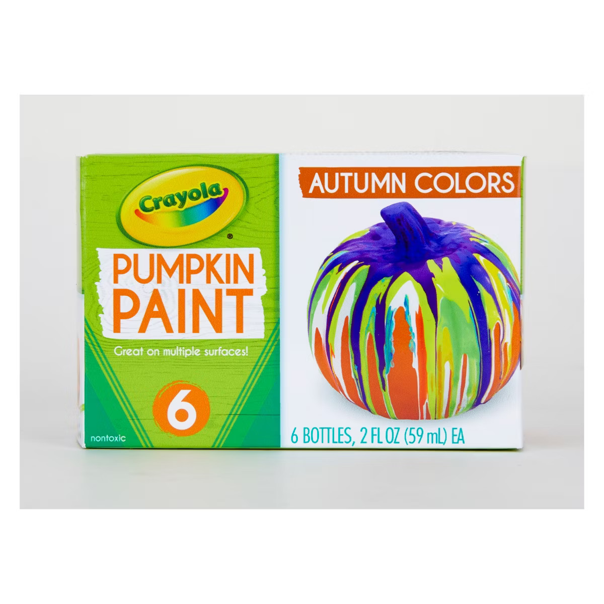 Crayola 6ct 2oz Pumpkin Paint - Autumn Colors | Target