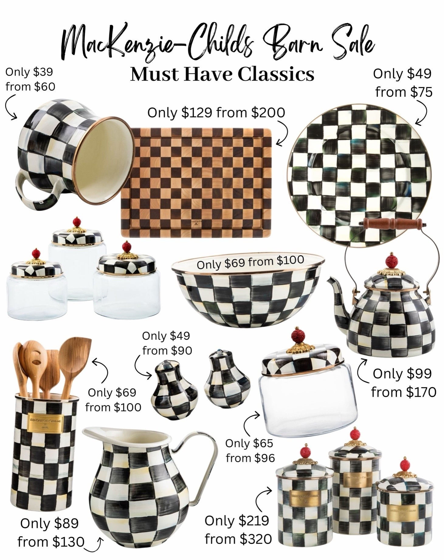 LAST DAY!!!

The @MacKenzie-Childs barn sale is live!!

Get up to 60% off thousands of styles!! This sale is 5 days only; July 16-20 and items tend to sell out quickly! This is their biggest and best sale of the year so take advantage!! This is a great time to get some Christmas shopping done a little early!!

#LTKSaleAlert #LTKHome