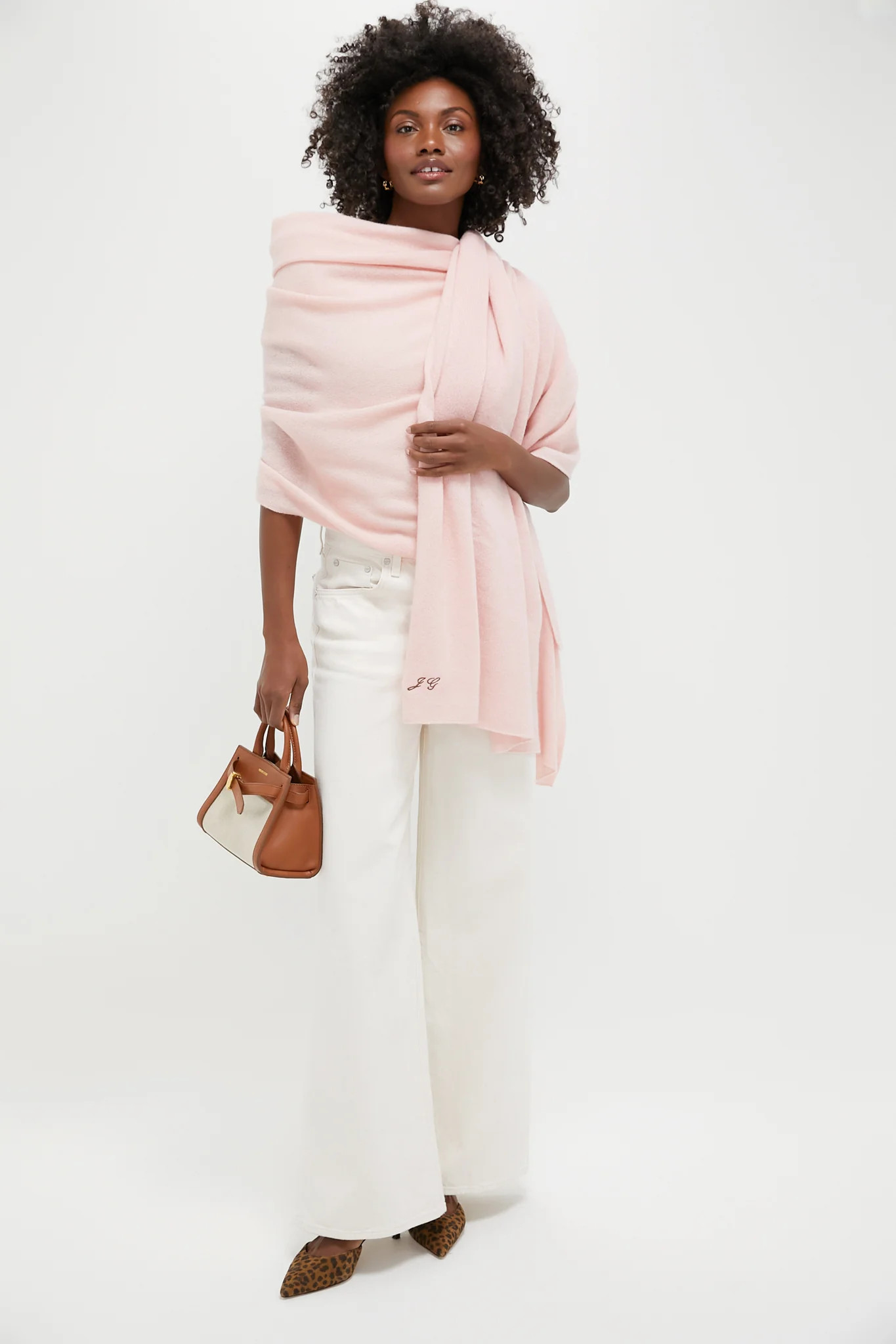 Pink Cashmere Blanket Scarf | Tuckernuck (US)